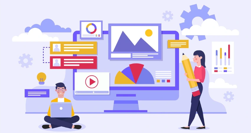 start designing a website