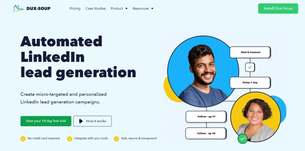 Automate LinkedIn Leads Generation - Dux Soup