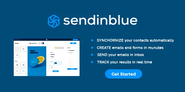 SendinBlue - Best Email Marketing Websites