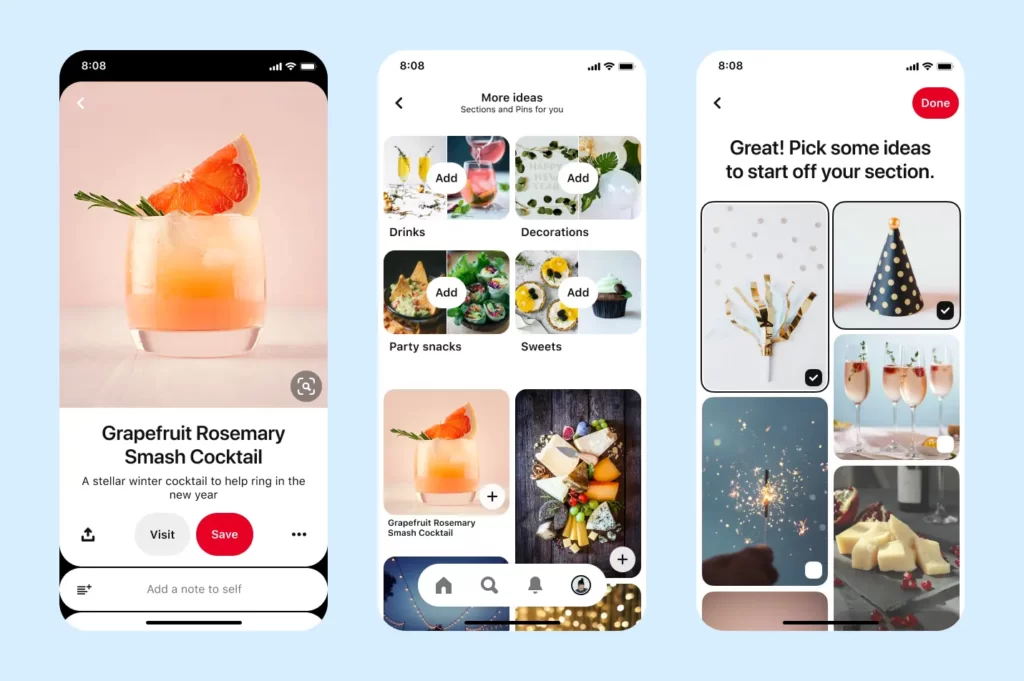 Pinterest Board Upgraded with New Feature 
