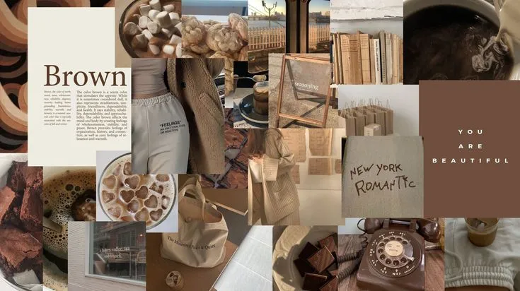 Define Your Aesthetic - Brown Coffee aesthetic