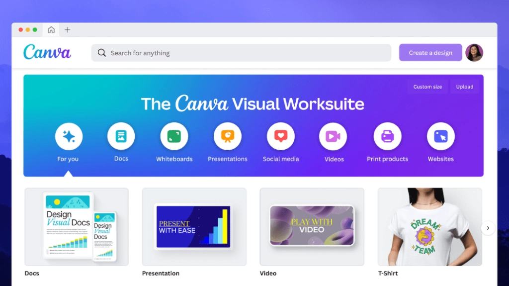 Create Youtube Thumbnail - Canva