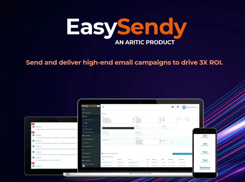 Email Marketing Software - EasySendy