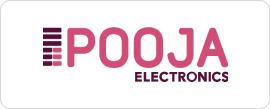 Pooja Electronics Client Logo