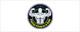 Plutus Fitness and Gym Logo