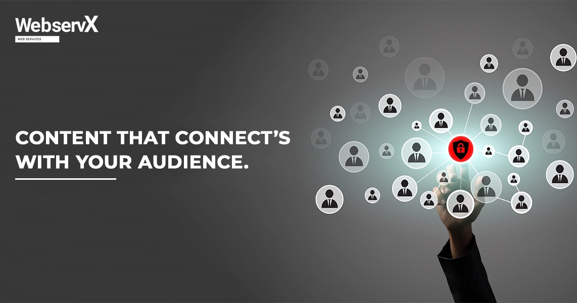 social media content to connect with your audience